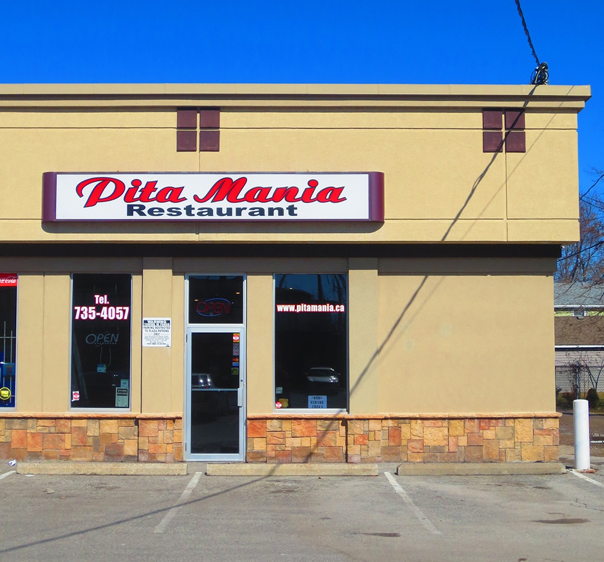 Pita Mania building